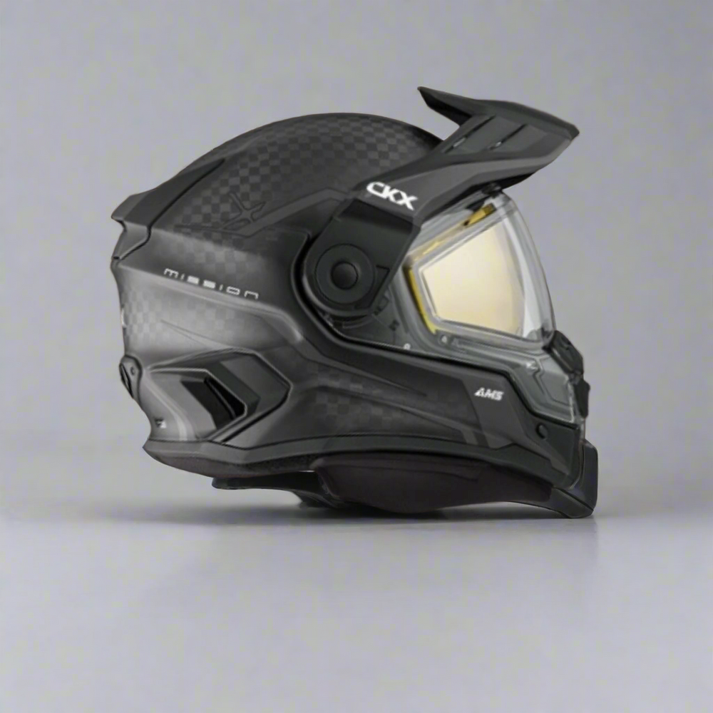 CKX Mission Helmet Carbon Fury Matte Gray