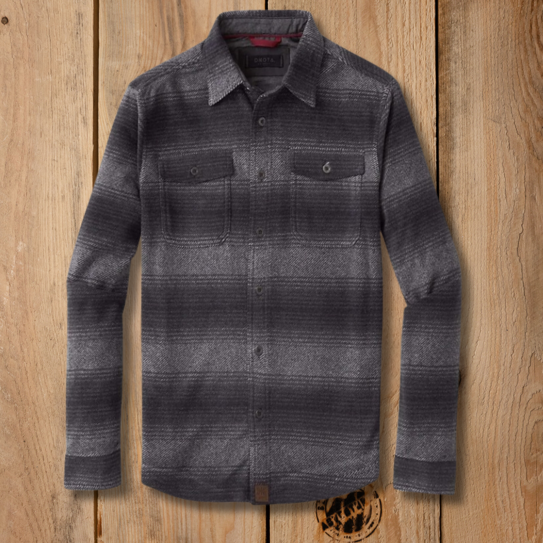 Dakota Grizzly Bowie Flannel Flannel Iron