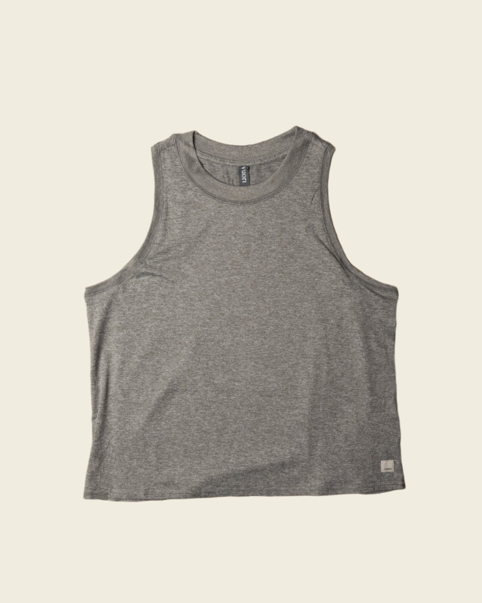 Vuori Women's Energy Top | Heather Grey