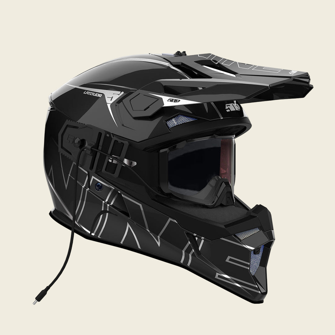 Latitude Helmet Goggle System | Black Ops
