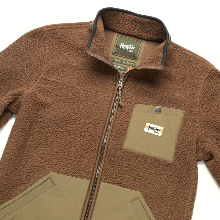 Howler Bros Chisos Fleece Jacket Teak