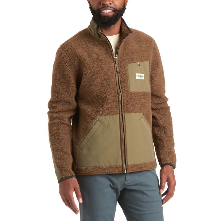 Howler Bros Chisos Fleece Jacket Teak