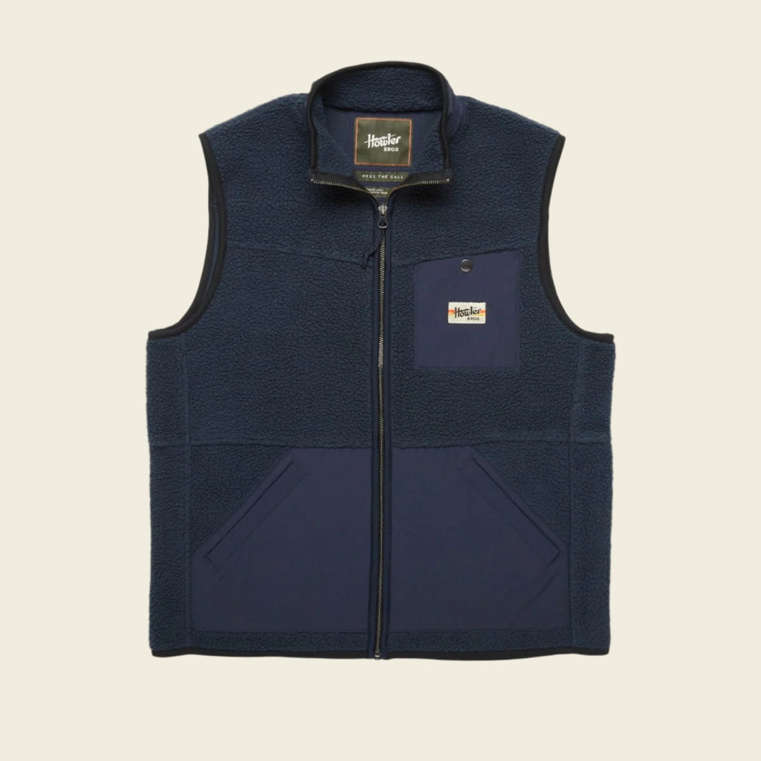 Howler Brothers Chisos Fleece Vest | Nightsky