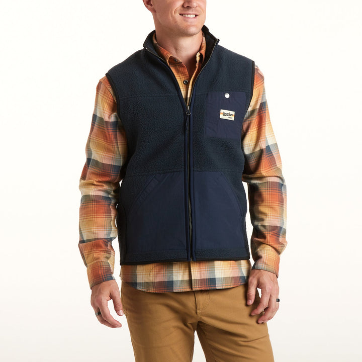 Howler Brothers Chisos Fleece Vest | Nightsky