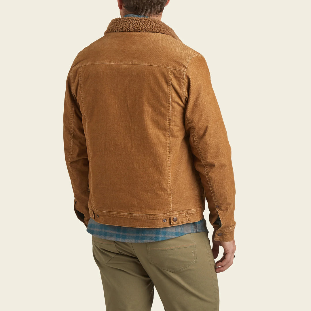 Howler Brothers Fuzzy Depot Jacket | Duck Brown Canvas 