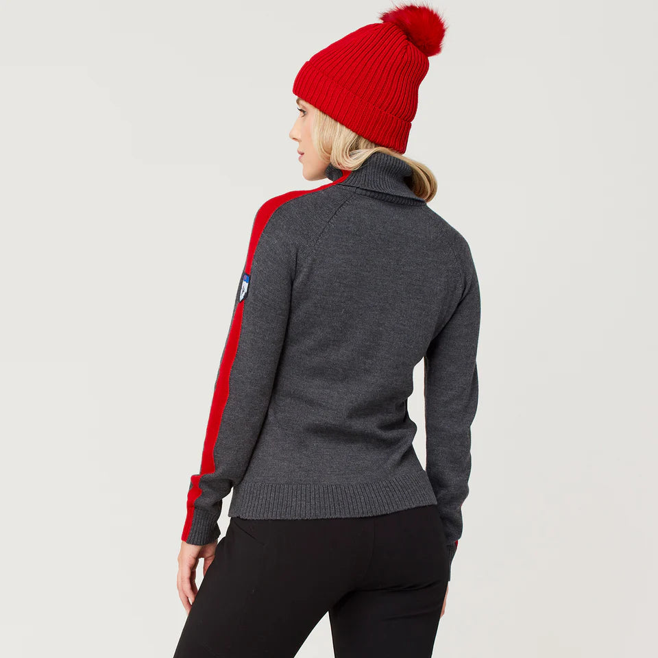 Krimson Klover Geneva Turtleneck Charcoal