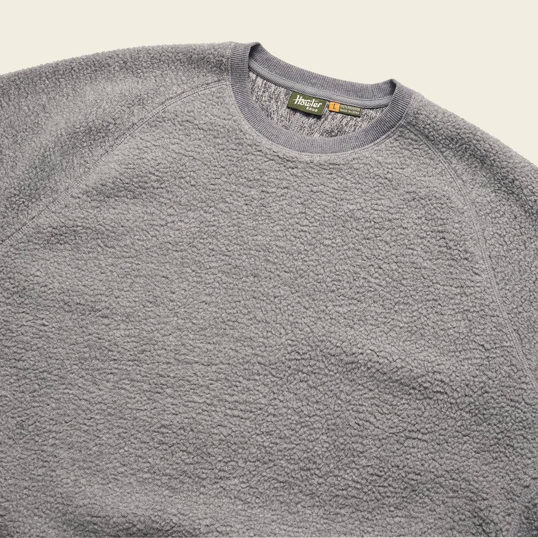 Howler Brothers Eleos Fleece Crewneck | Athletic Grey