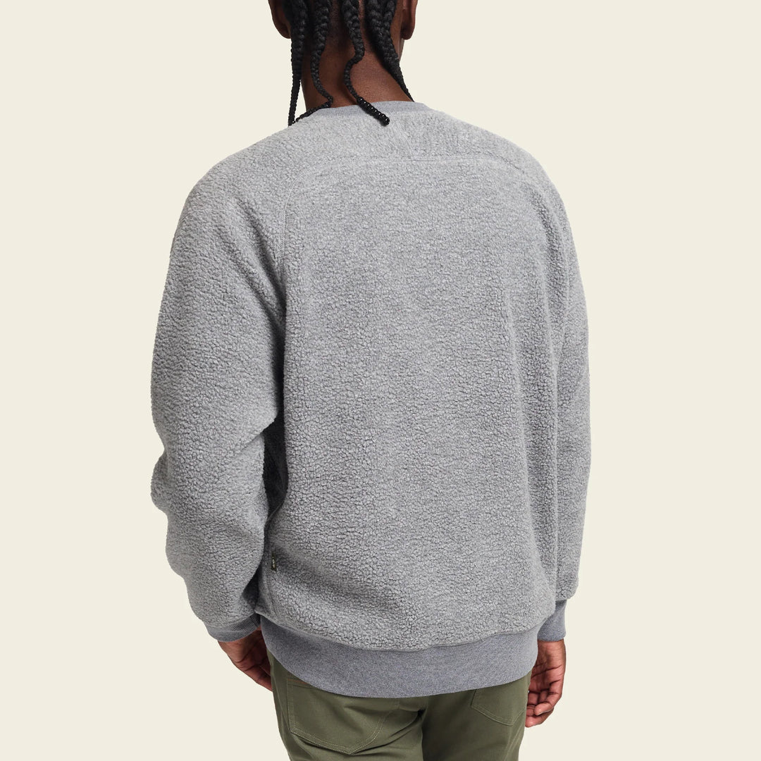 Howler Brothers Eleos Fleece Crewneck | Athletic Grey