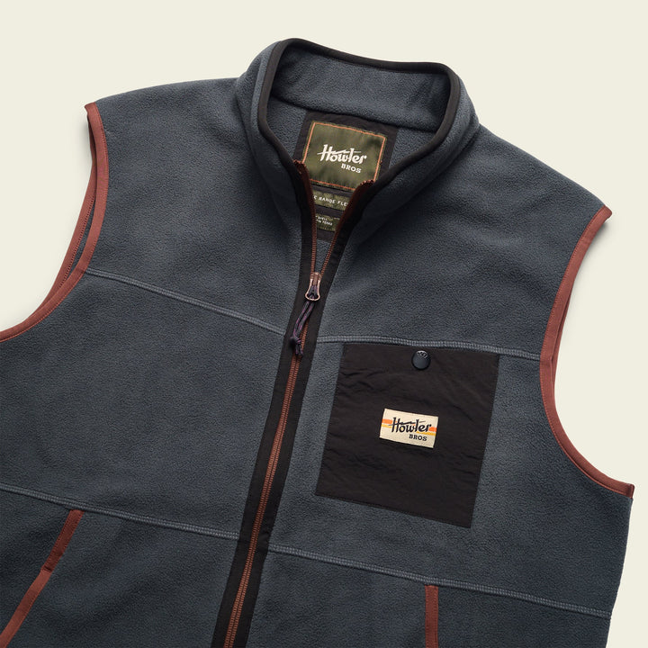 Howler Bros Free Range Fleece Vest | Fog