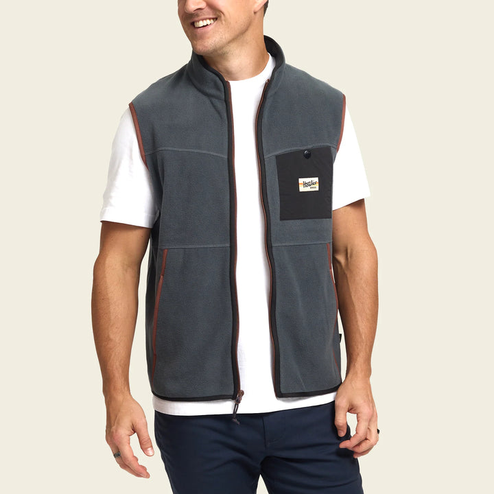 Howler Bros Free Range Fleece Vest | Fog