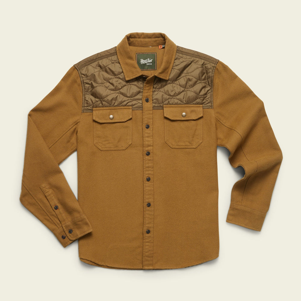 Howler Brothers Quintana Quilted Flannel | Teak