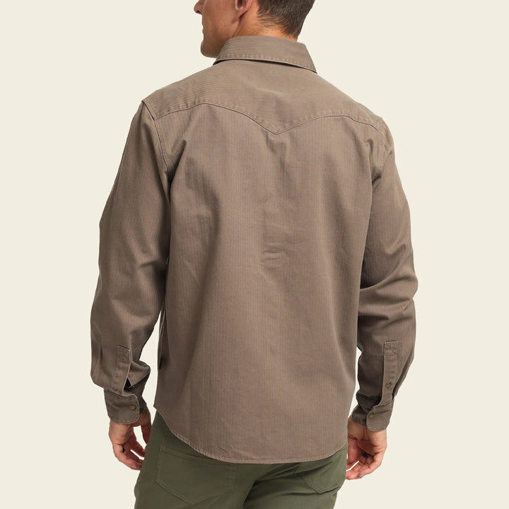 Howler Brothers Sawhorse Work Shirt | Taupe