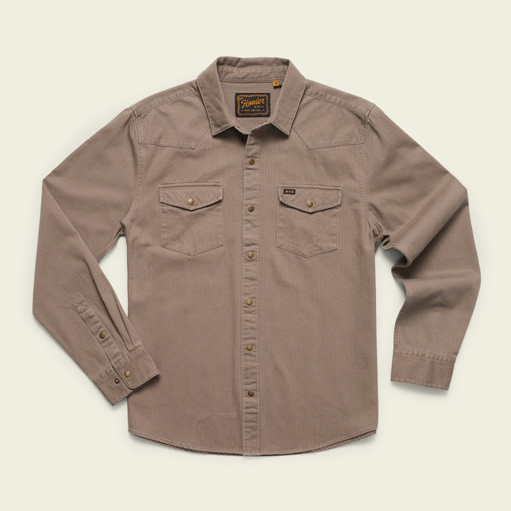 Howler Brothers Sawhorse Work Shirt | Taupe