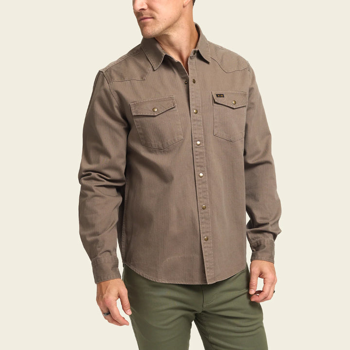 Howler Brothers Sawhorse Work Shirt | Taupe