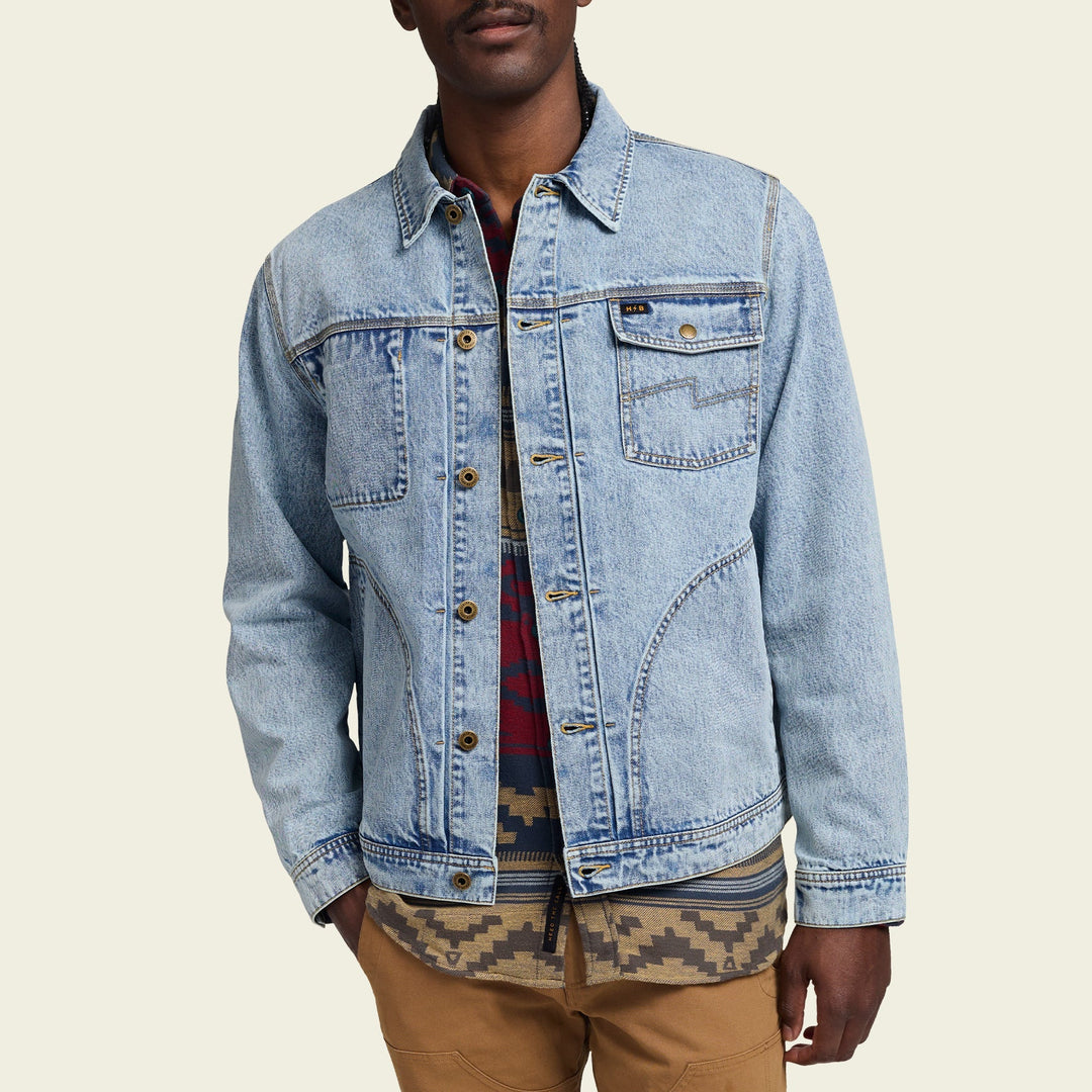 Howler Brothers Denim Depot light wash jacket 
