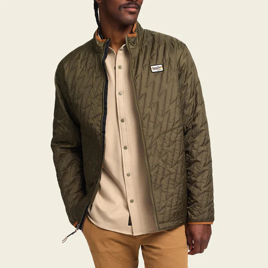 Howler Bros Voltage Quilted Jacket Olive