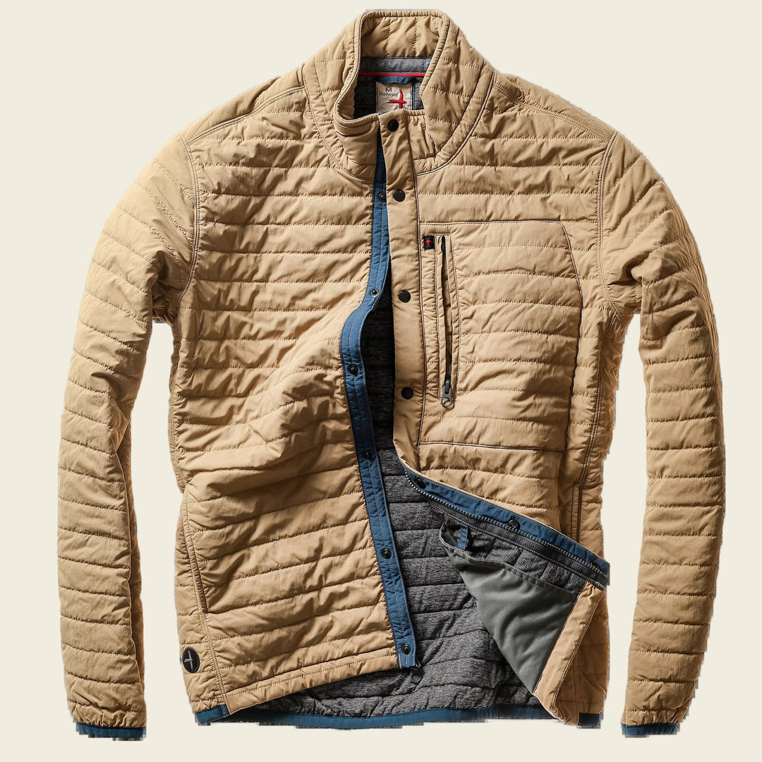 Relwen Windzip Jacket | DK Khaki