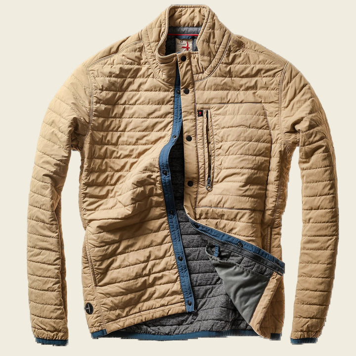 Relwen Windzip Jacket | DK Khaki