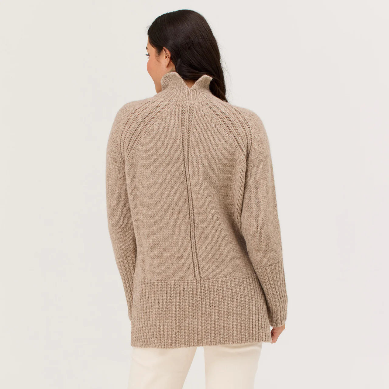 Krimson Klover Apres Baby Alpaca Tunic | Oat