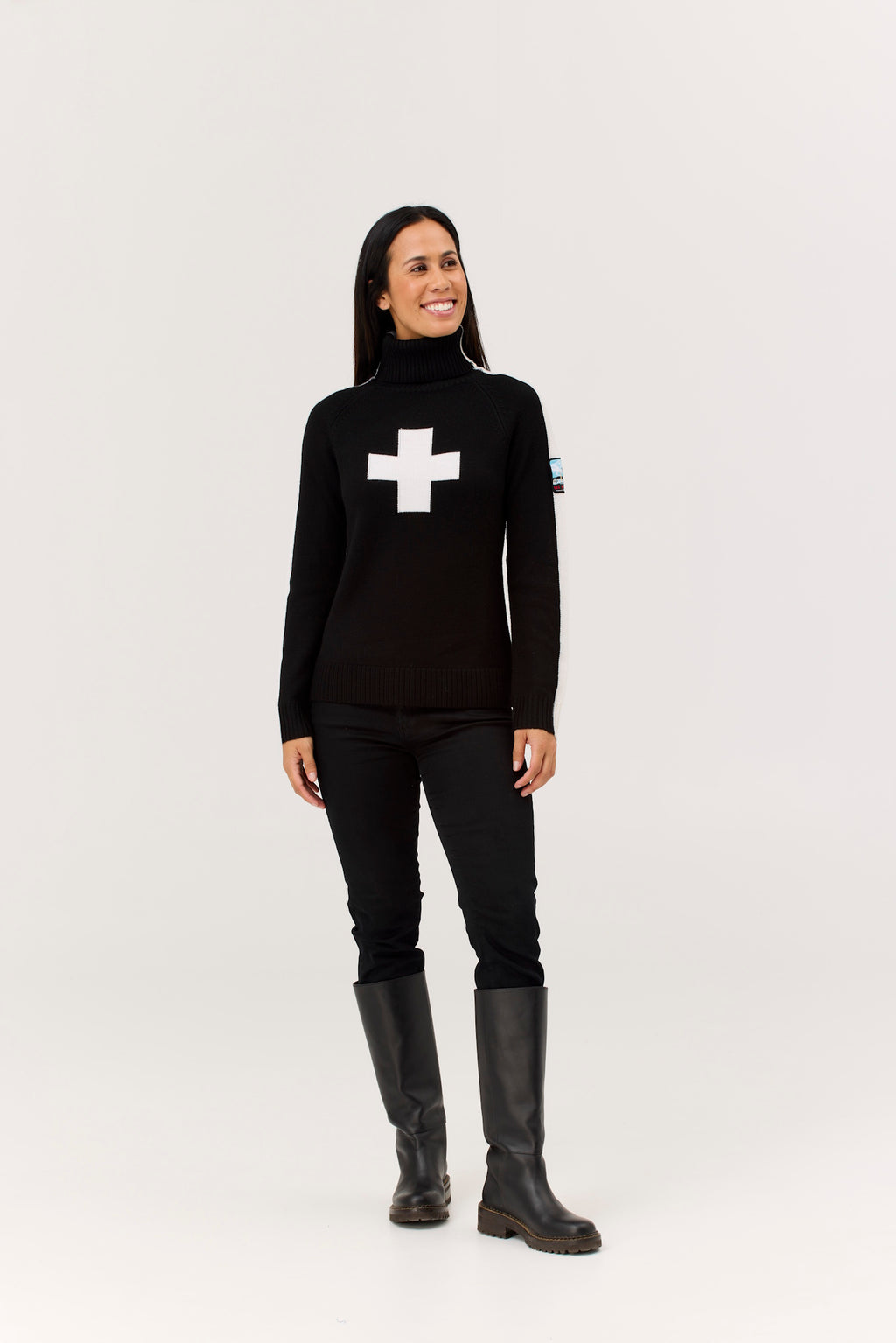 Krimson Klover Geneva Turtleneck | Black 