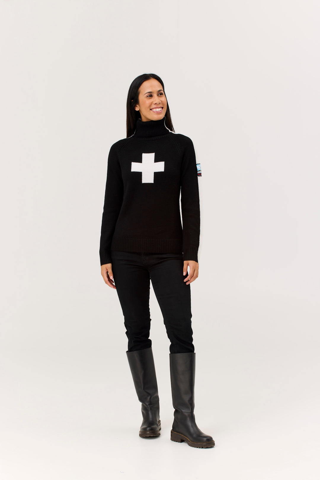 Krimson Klover Geneva Turtleneck | Black 