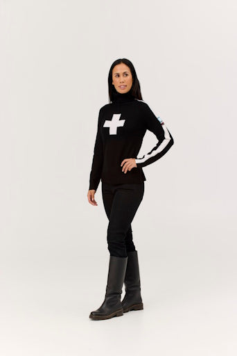 Krimson Klover Geneva Turtleneck | Black 