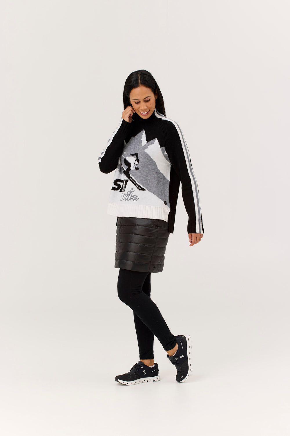 Krimson Klover Ski Cortina Sweater | Black