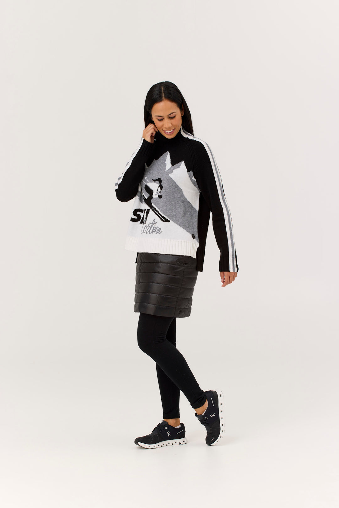 Krimson Klover Ski Cortina Sweater | Black
