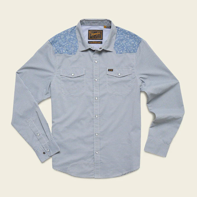 Howler Brothers H Bar B Tech Longsleeve | Wild Rag : Blue Mirage