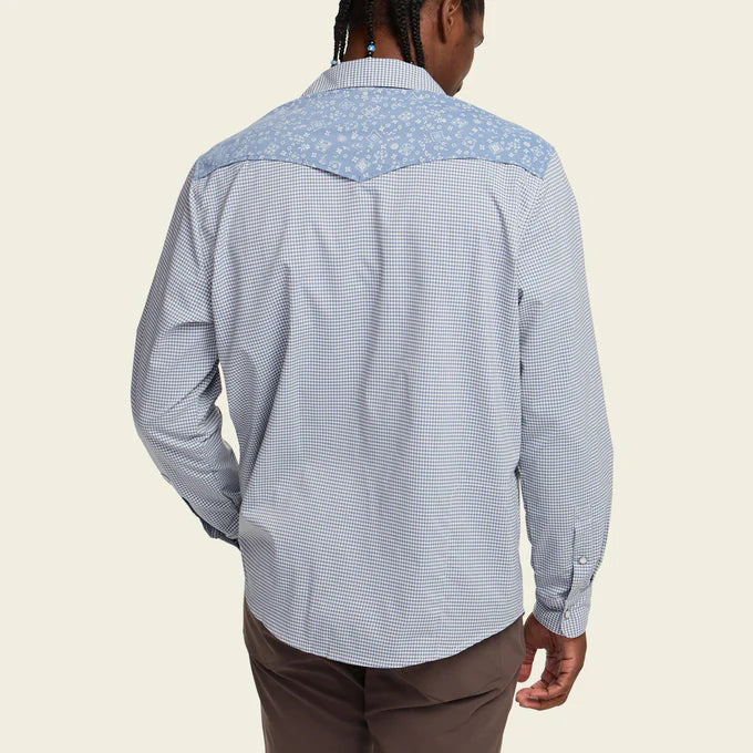 Howler Brothers H Bar B Tech Longsleeve | Wild Rag : Blue Mirage