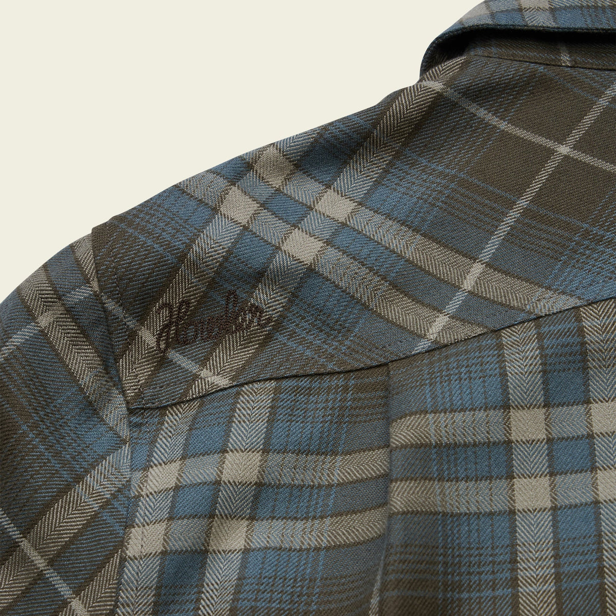Howler Brother's Harker's Flannel in Beluga
