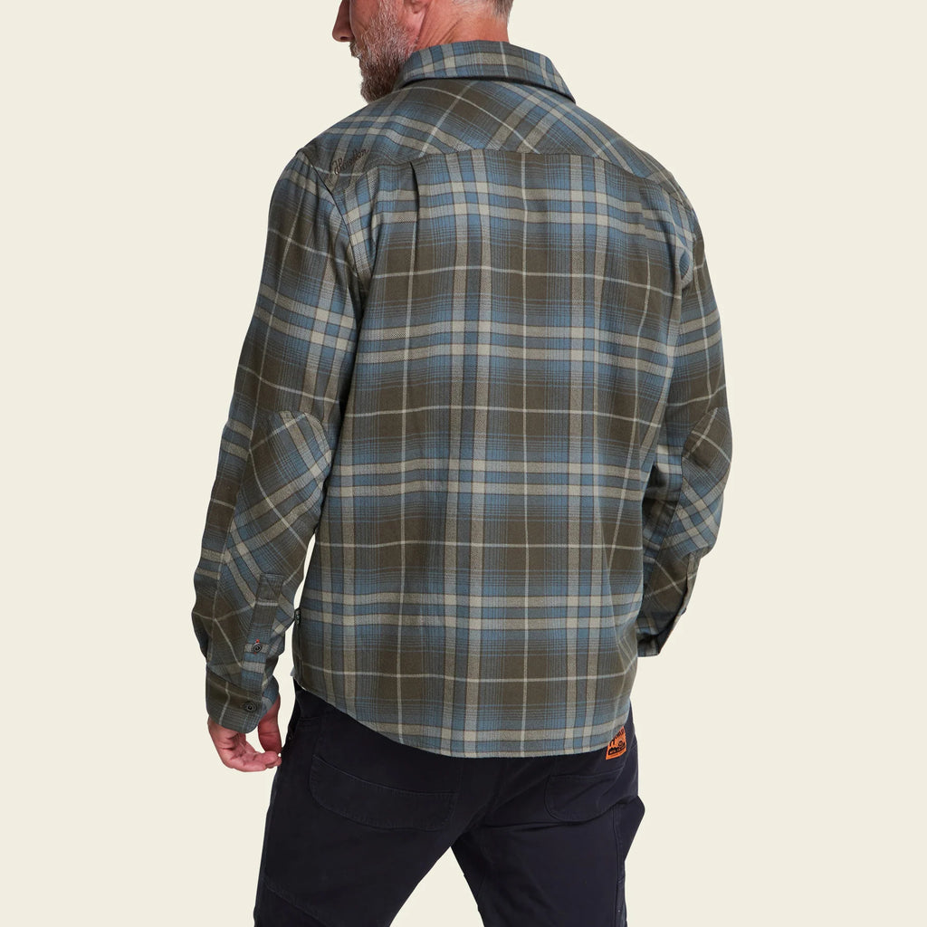Howler Brother's Harker's Flannel in Beluga