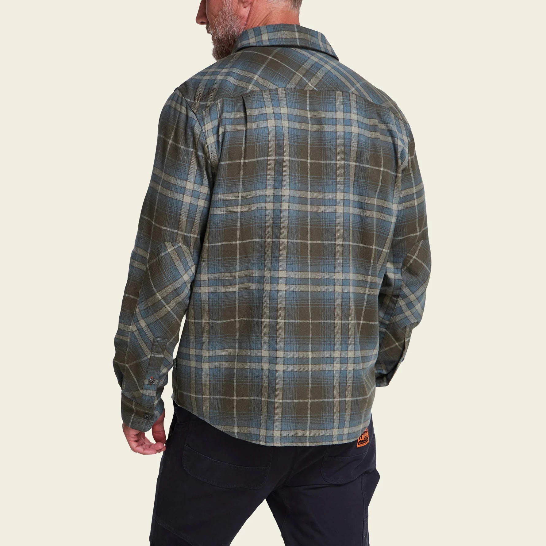 Howler Brother's Harker's Flannel in Beluga