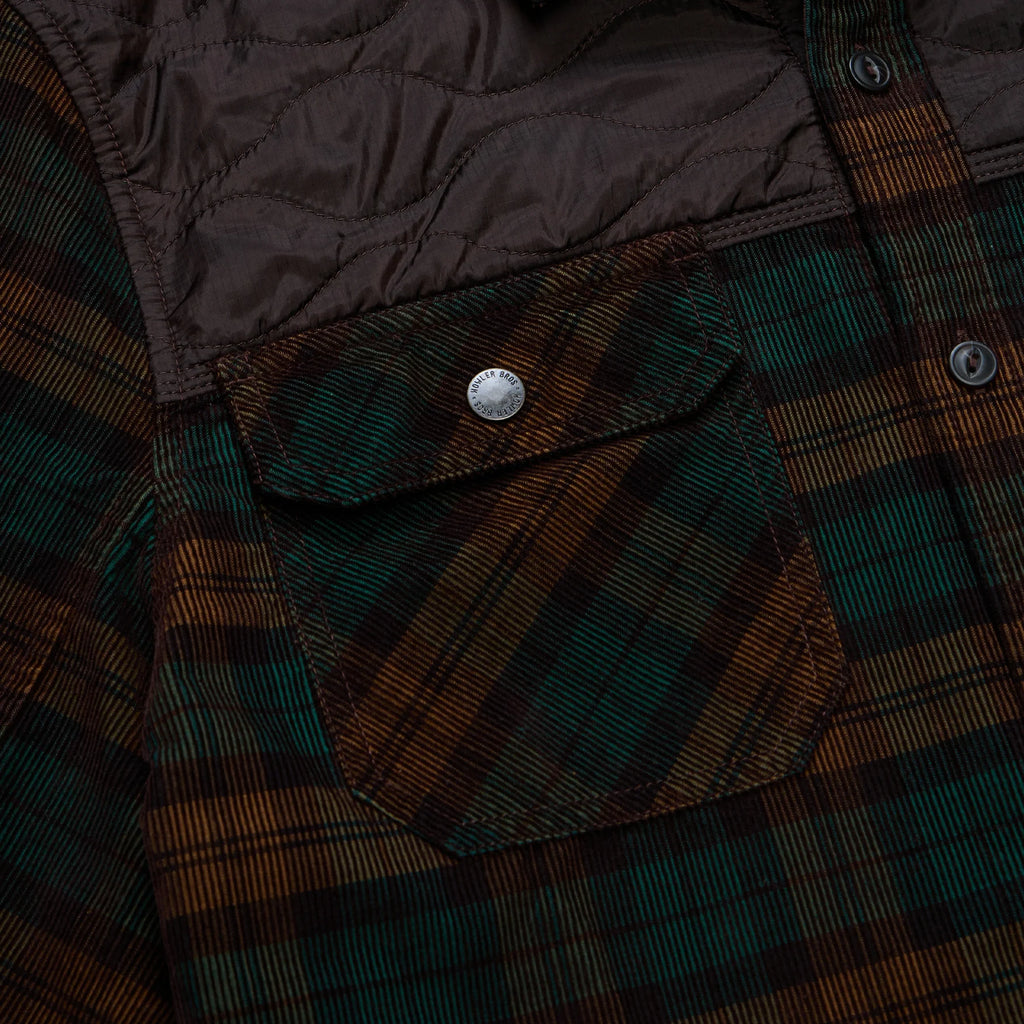 Quintana Quilted Flannel in earth