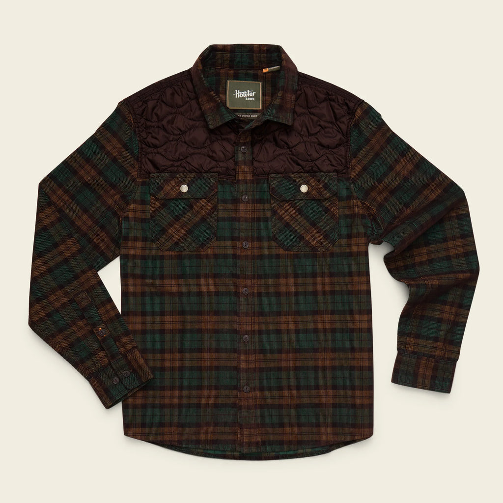 Quintana Quilted Flannel in earth