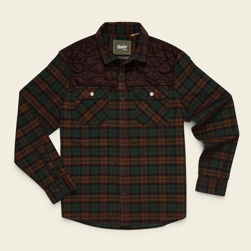Quintana Quilted Flannel in earth