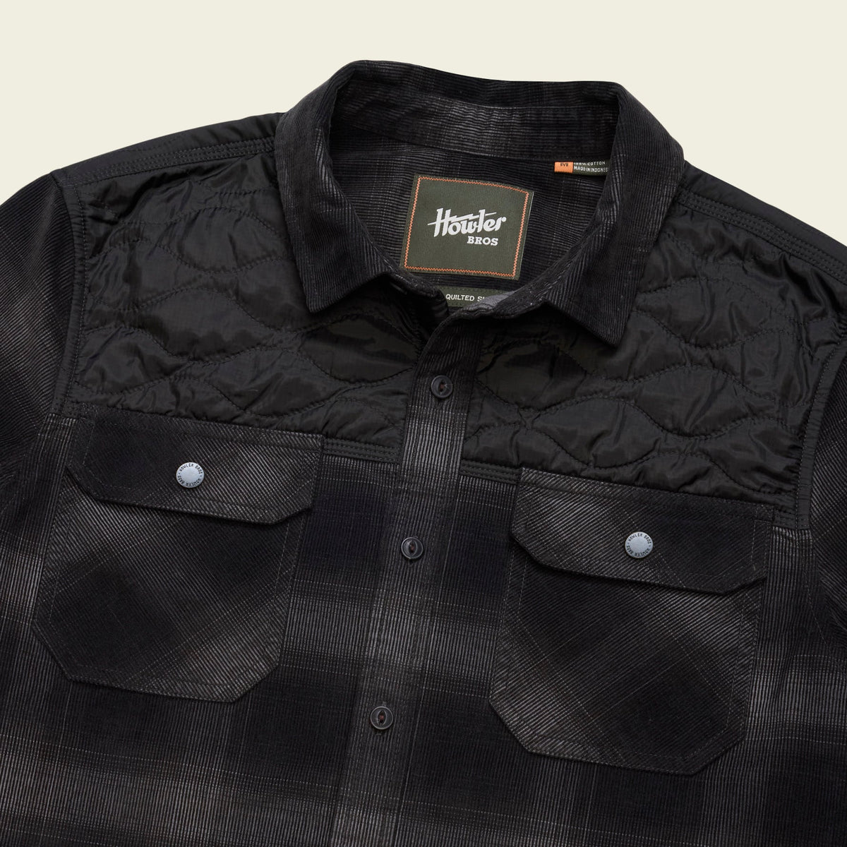 Quintana Quilted Flannel in nightside