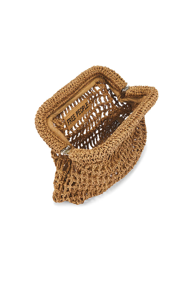 Free People Sand Bound Clutch | Tan