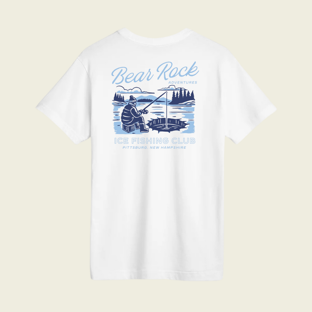 Bear Rock Fishing Club Supima Cotton T-Shirt Back