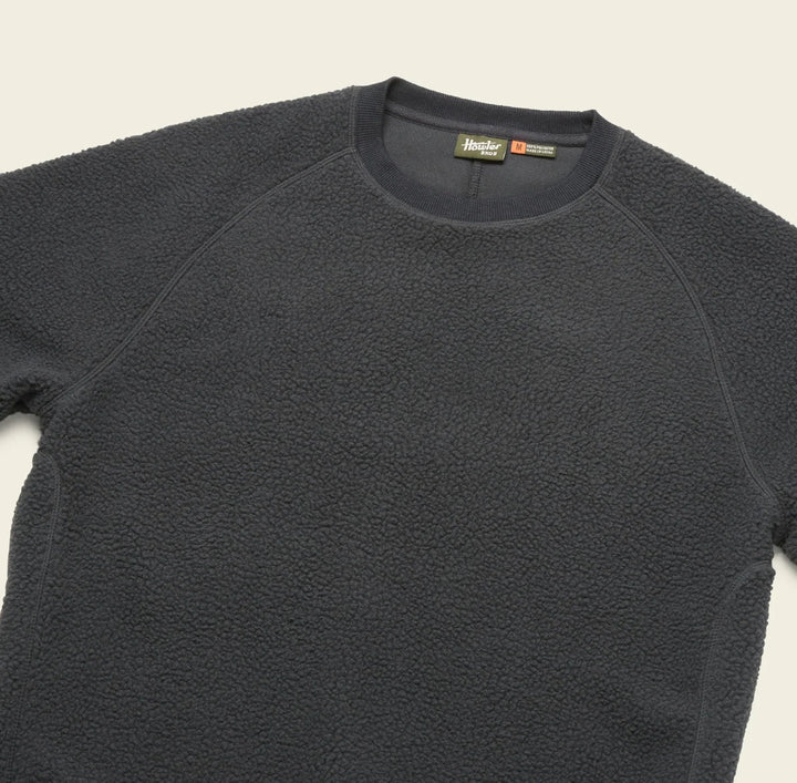 Howler Brothers Eleos Fleece Crewneck | Faded Black