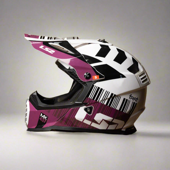 LS2 Gate Youth Xcode Full Face Helmet | Gloss Violet