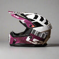 LS2 Gate Xcode Helmet | Gloss White Violet