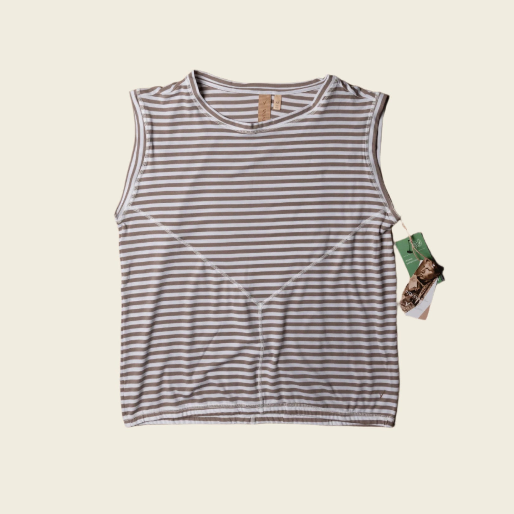 Indyeva GOMA LT Sleeveless Top Daisy Stripe