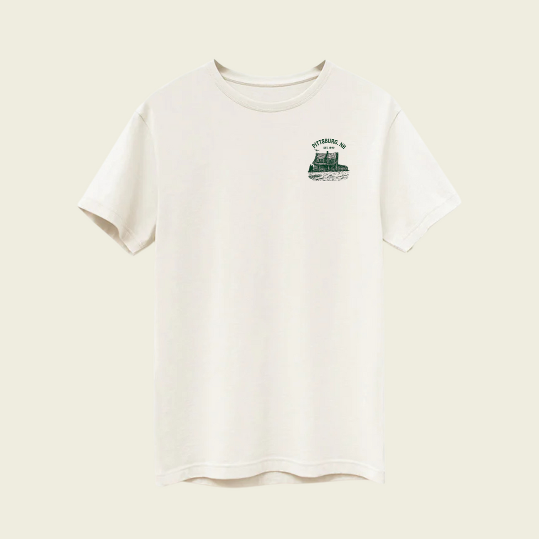 Bear Rock Historic House Tee| Natural
