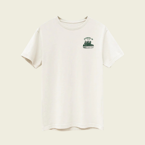 Bear Rock Historic House Tee| Natural