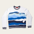 Krimson Klover Holly Crewneck Landscape Blue