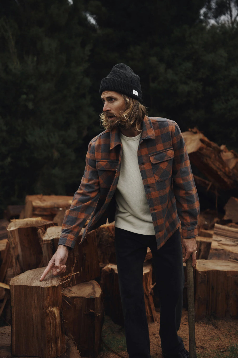 Katin Siloh Flannel | Brick