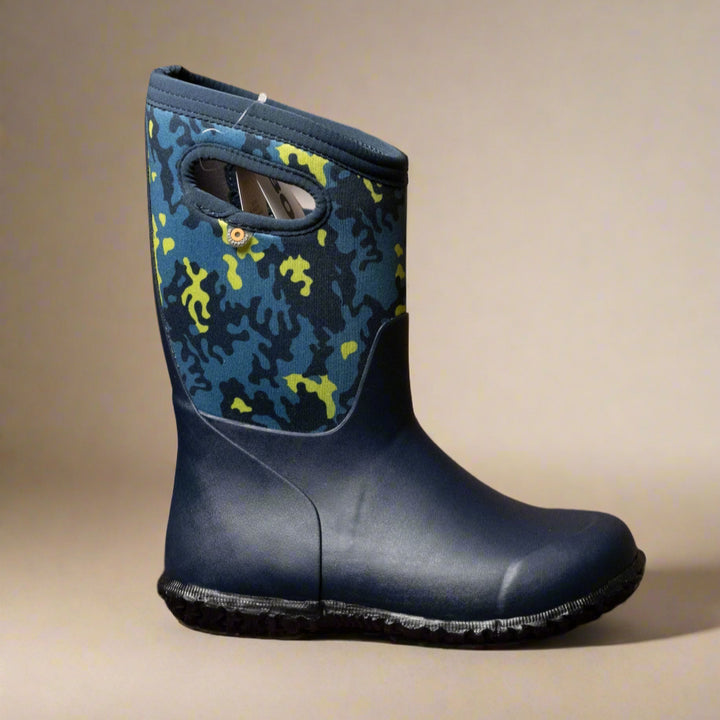 Bogs Kids York Camo Blue Multi