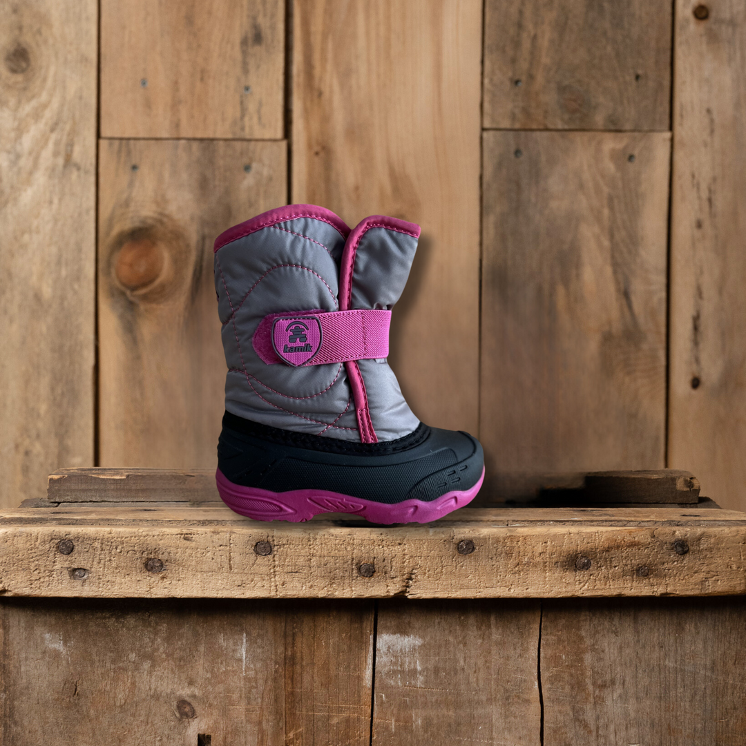 Kamik Snowbug 5 Boot Gray Pink