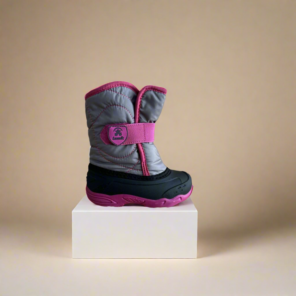 Kamik Snowbug 5 Boot Gray Pink